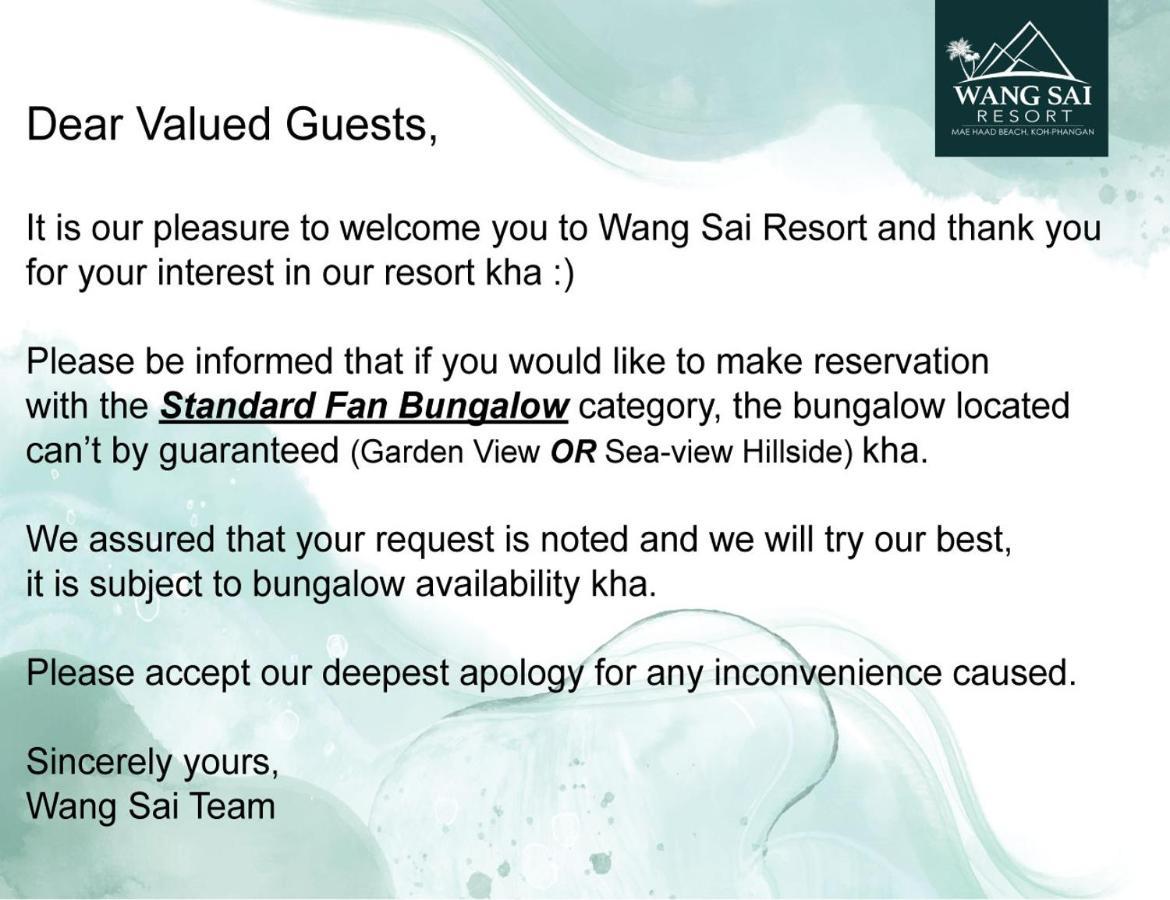 Wang Sai Resort - Sha Plus Mae Haad Phòng bức ảnh